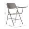 Emma and Oliver 2 Pack Premium Steel Folding Chair with Left Handed Tablet Arm